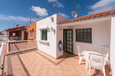 Un balcón o terraza de Dúplex con jardín y buenas vistas