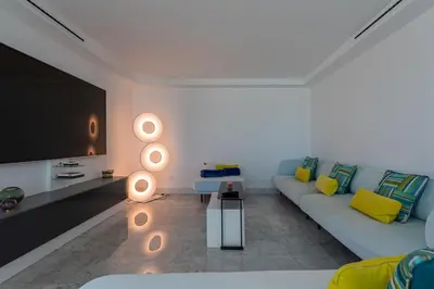 Zona de estar de Pasito Villas Deluxe