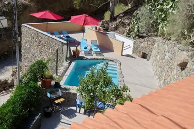 Piscina en o cerca de Casa con piscina privada en Cercados de Espino