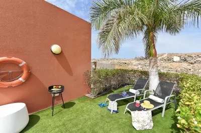 Zona de estar de Albatross by VillaGranCanaria