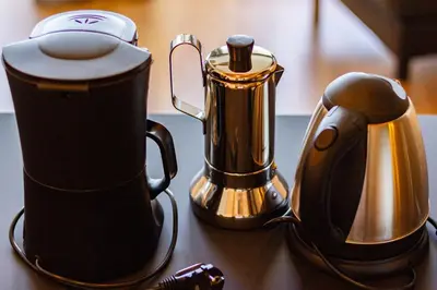 Utensilios para hacer té y café en Slipper friendly Holiday Home