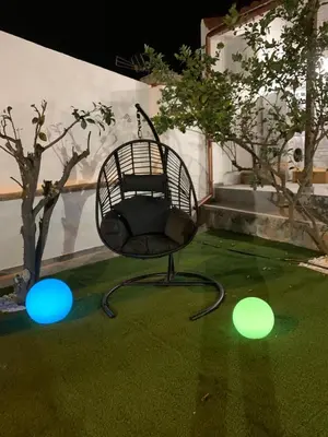 Jardín al aire libre en Casa Juani