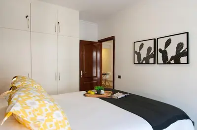 Cama o camas de una habitación en Arizona Apartment