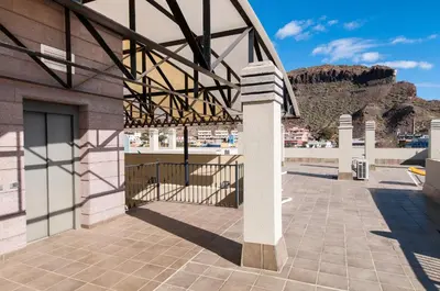 Un balcón o terraza de Arizona Apartment