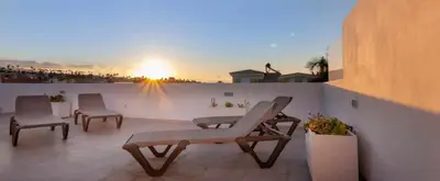 Amanecer o atardecer desde la villa o alrededores