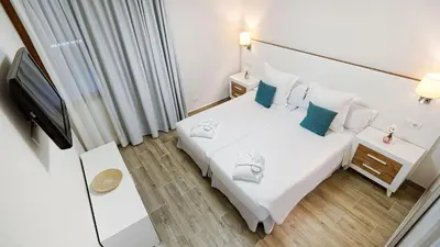 Cama o camas de una habitación en Las Nasas