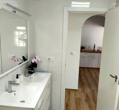Un baño de Villa Orquidea with private garden