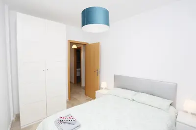 Cama o camas de una habitación en Masvacation HR, 4Room, Terrace, Parking