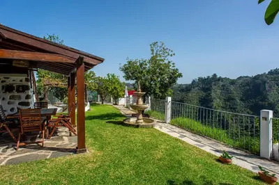 Jardín al aire libre en Casa Rural El Majano