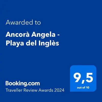 Certificado, premio, señal o documento que está expuesto en Ancorà Angela - Playa del Inglès