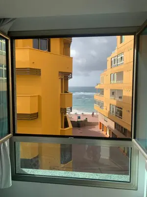 Un balcón o terraza de Apartamento Suite Canteras