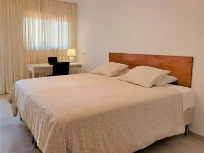Cama o camas de una habitación en Casa Tauro Golf - Luxury chalet with sea view