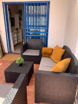 Zona de estar de Bungalow Playmar Maspalomas