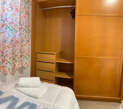 Cama o camas de una habitación en Apartamento La Solanita, Artenara By Artenatur