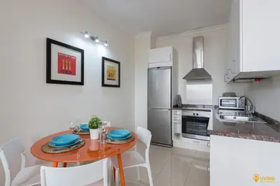 Una cocina o zona de cocina en Living Las Canteras Homes - BEACHSIDE TERRACE BIKES