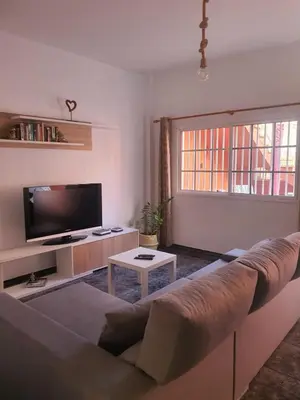 Una televisión o centro de entretenimiento en El Girasol
