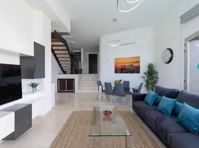 Zona de estar de Villa Calm Ocean views by Infinity Summer