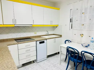 Una cocina o zona de cocina en Playa del Cura
