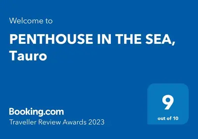 Certificado, premio, señal o documento que está expuesto en PENTHOUSE IN THE SEA, Tauro