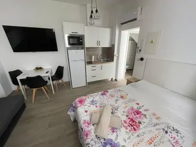 Una cocina o zona de cocina en Arguineguin Beach Lux Solarium Petite