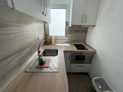 Una cocina o zona de cocina en Arguineguin Beach Lux Solarium Sky
