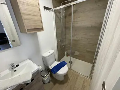Un baño de Arguineguin Beach Lux Solarium Sky