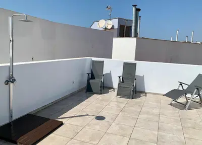 Un balcón o terraza de Arguineguin Beach Lux Solarium Sky