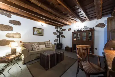 Zona de estar de Casa Rural La Longuera de Tirajana