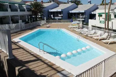 Piscina en o cerca de Bonito apartamento cerca la playa