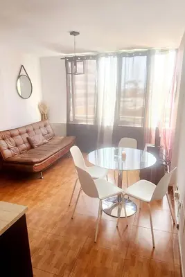 Zona de estar de Fun & Relax Apartment