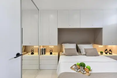 Cama o camas de una habitación en Tanife 301 by VillaGranCanaria