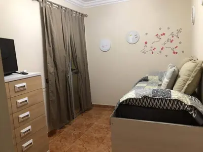 Cama o camas de una habitación en LAS CANTERAS