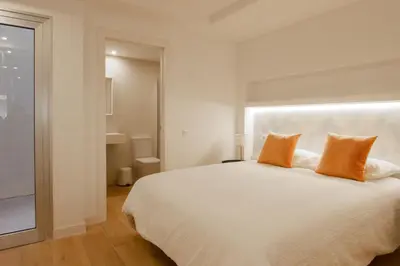 Cama o camas de una habitación en Estudio en Arguineguín LA SAL 1