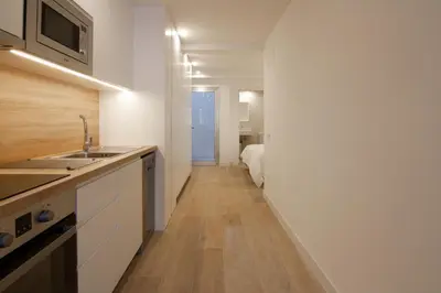 Una cocina o zona de cocina en Estudio en Arguineguín LA SAL 1