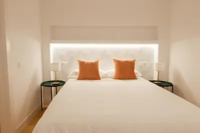 Cama o camas de una habitación en Estudio en Arguineguín LA SAL 1