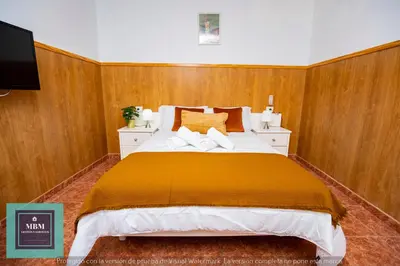 Cama o camas de una habitación en Casa Ignacita VV