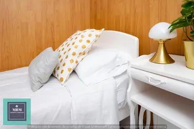 Cama o camas de una habitación en Casa Ignacita VV