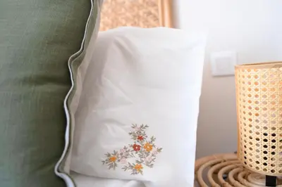 Cama o camas de una habitación en La Puntilla Arena