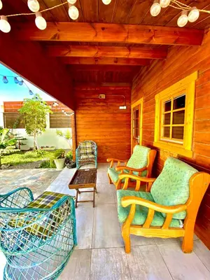 Zona de estar de Canary Wild House 2