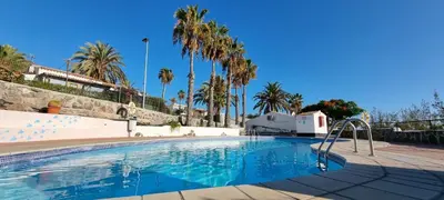 Piscina en o cerca de ARGUINEGUIN, two bedrooms bungalow, pool & wifi