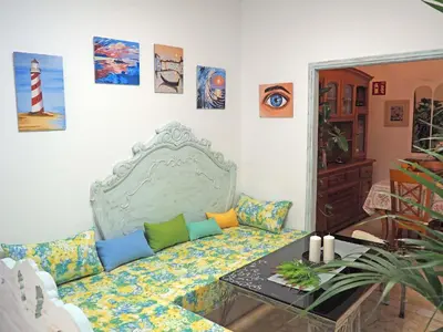 Zona de estar de La Luz Vivienda Vacacional