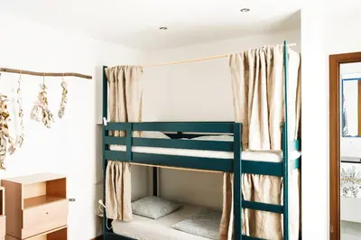 Cama o camas de una habitación en Tamaran House