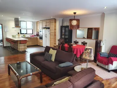 Una cocina o zona de cocina en Alcaravaneras Home