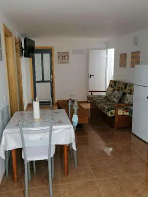 Zona de estar de Casa samu camping PasitoBlanco