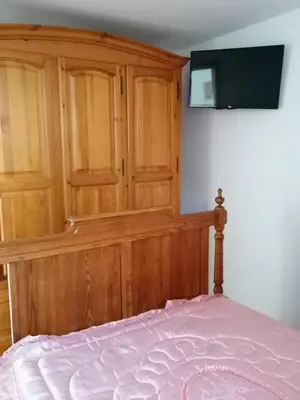 Cama o camas de una habitación en Casa samu camping PasitoBlanco