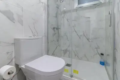Plano de New and Cute Studio close to the beach.