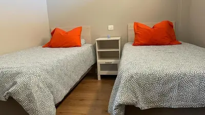 Cama o camas de una habitación en Apartamento en Playa del Ingles CC Yumbo