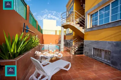 Un balcón o terraza de Inés Apartment, Montaña La Data
