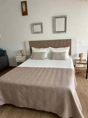 Cama o camas de una habitación en Atico bailadero