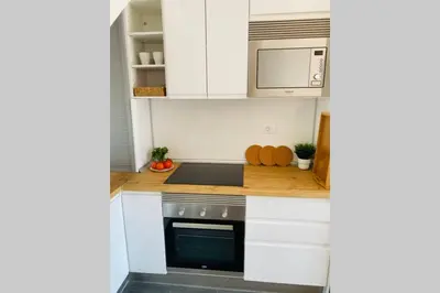 Una cocina o zona de cocina en Bungalows Dunaflor Verde by SunHousesCanarias